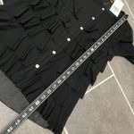 Isle by Melis Kozan Black Mesh Cha Cha Cardigan size Small Photo 6