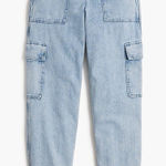 J.Crew NWT Sz 27  Lightweight drapey cargo jogger jean Photo 0