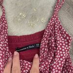 Abercrombie & Fitch  red floral wrap romper Photo 1