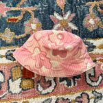 Dazey LA  Check Floral Graphic Print Corduroy Bucket Hat Photo 3