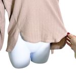  Urban Romantics Waffle Knit Henley Top Size S Photo 4