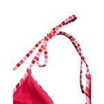 Solid & Striped Bikini Top Womens Size Medium Pink Striped Spaghetti Strap NWT Photo 3