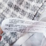 ZARA Tweed Plaid Cutout Dress w/ Ball Knot Buttons V-Neckline Photo 12