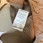 Mable Women's Frilly Strap Lace Up Crop Top Brown Size L Size L Photo 6