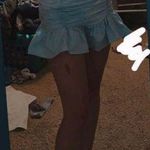 Princess Polly Blue Ruffled Skirt Photo 5