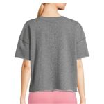 secret treasures Womens Terry Sleep Top Size XS 0-2 Gray Cut Off Edges New Photo 2