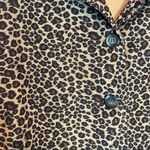 Briggs New York Vintage Briggs Leopard Print Blazer Blouse Jacket Photo 1