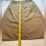 Calvin Klein‎ Jean Denim Pencil Skirt Vintage,Size 12 Tan Photo 4