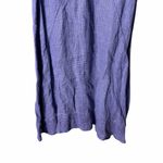 Flax  Sleeveless Linen Purple Dress Size Large Photo 2