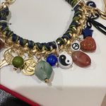 Atterri | Artisan Boho Charm Bracelet ~ Gold Tone Photo 7