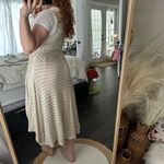 Anthropologie  Postmark Sandstripe Duster Cardigan Sleeveless Photo 1