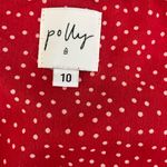 Polly Red Polka Dot Dress Size 6 Photo 6