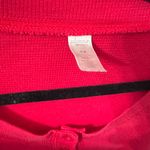 Adonna  Vibrant Red Buttoned Top Photo 3