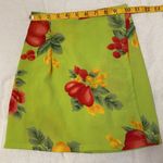 Hilo Hattie Hawaiian Lime Green wrap shirt Size XS Photo 9