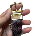 Cole Haan NWT - Women’s Reversible belt - 25mm -Snake skin reverses to Silk Calf Photo 3