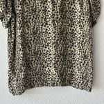 Pac Sun Leopard Print Shirt Short Sleeve Button Down Collar Size M Photo 9