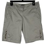 Ann Taylor  Khaki Bermuda Shorts Size 2 EUC #VEG-0228 Photo 0