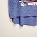 Alta Gracia Blue Marled New York Rangers Short Sleeved Scoop Neck T-Shirt Photo 1