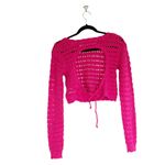 Free People NWOT FP BEACH Haut En Fauxchet Waiting For Tonight - Pink Phenom Photo 6