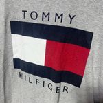 Tommy Hilfiger Vintage 90’s/Y2K Logo Gray T-Shirt Dress Large Photo 10