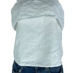 Quince  100% European Linen Square Neck Tank Top White Size XS Photo 5