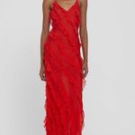 Rat & Boa Red Cecelia Maxi Formal Dress Photo 3