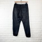 Kut From The Kloth Frida Slim Track Pant High Rise Black Faux Leather Size 2 Photo 1