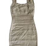 Forever 21 Teens Metallic Bodycon Dress Size S Photo 0