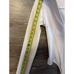 Free People Deep V-Neck Long Sleeve Bodysuit Light Pink Size XS Ballet Pilates Photo 6