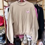 The Local Love‎ Club Oversized Sweater Size Small Brown Tan Photo 8