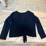 Jenni Kayne long Sleeve v neck tie Top Photo 9