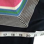 Jones New York Sport Womens Blue Pink Striped Zip Up Hoodie. Size Large Photo 4