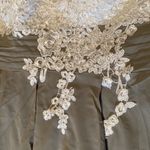 Women’s Ivory Lace Top Chiffon V Photo 9