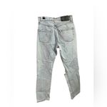 Miss Sixty Elizabeth Sulcer X  Light Wash Distressed Straight-Leg Mom Jeans Photo 3