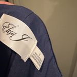 Eliza J  Midnight Blue One-Shoulder Dress Photo 10