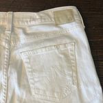 AG Adriano Goldschmied AG Jeans Ex-Boyfriend Slim Distressed White Slouchy Denim Women’s Size 31 Photo 9