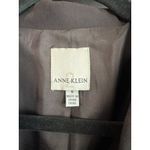 Anne Klein Vintage Womens Black Blazer Jacket Sz 8 Wool Blend Shoulder Pads NWT Photo 2