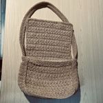 Kathy Ireland VTG Y2K Woven Crochet Shoulder Bag Purse Cottage Country Festival Boho Hippie Photo 5