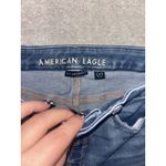 American Eagle curvy super high rise flare distressed size 2 Photo 2