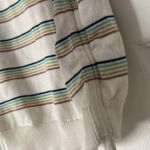 Social Scene Rainbow Striped Knit Crop Top Photo 3