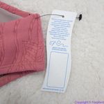 NEW Seea x Free People Georgia bikini top flamingo pink, S Red Photo 10