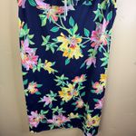 Tommy Bahama  Sun Lilies Off the Shoulder Ruffle Spa Dress Navy Floral XL/TG Photo 3