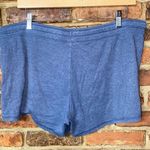 Nike  Vintage Blue Athletic Pull-On Sweat Shorts Women's Size Large Photo 4