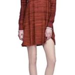 Free People Rain or Shine Dress Collared Knit Sweater Dress Long Sleeves Photo 0
