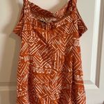Forever 21 Linen Tribal Print Wrap Dress - Large Photo 1