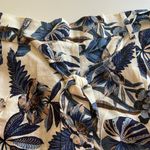 Dalia Floral Print High Rise Shorts Linen Blend
Tie Waist Blue Combo,Medium, NWT Photo 5