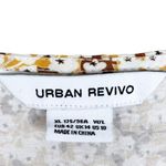 Urban Revivo Yellow Floral Long Sleeve Dress Sz 10 Photo 2