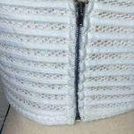 Jacaranda Open Weave Bustier Top w Floral Applique Photo 6