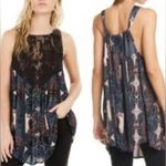 Free People  Count Me In Trapeze Tunic, Size M, Great pre-owned condition Photo 2
