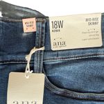 a.n.a  Jeans Women 18 Blue Denim A New Approach Mid Rise Ankle Skinny‎ Leg NWT Photo 3